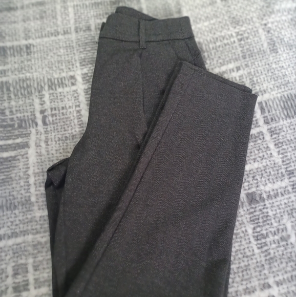 Reitmans high waisted pants herringbone tweed Academia Preppy Career Sz 4 - Picture 1 of 7
